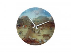 Часы интерьерные NT525 GOYA в Новомихайловке - novomihajlovka.mebel-nsk.ru | фото