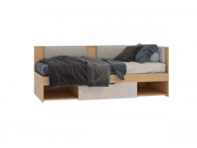 Диван-кровать с ящиком 0,9 м Стэнфорд Дв005.0_90 в Новомихайловке - novomihajlovka.mebel-nsk.ru | фото