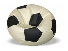 Кресло-мяч Футбол, иск.кожа в Новомихайловке - novomihajlovka.mebel-nsk.ru | фото