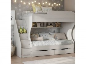Кровать двухъярусная Каприз-22 КПР.22 в Новомихайловке - novomihajlovka.mebel-nsk.ru | фото