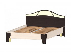 Кровать двуспальная 1,4 м Верона в Новомихайловке - novomihajlovka.mebel-nsk.ru | фото
