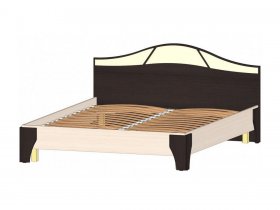 Кровать двуспальная 1,6 м Верона (Линаура) в Новомихайловке - novomihajlovka.mebel-nsk.ru | фото