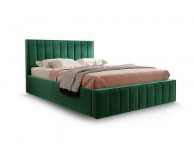 Кровать мягкая 1,6 Вена стандарт, вар.1 в Новомихайловке - novomihajlovka.mebel-nsk.ru | фото