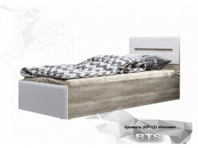 Кровать односпальная Наоми КР-12 в Новомихайловке - novomihajlovka.mebel-nsk.ru | фото