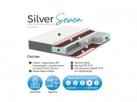 Матрас Silver Seven в Новомихайловке - novomihajlovka.mebel-nsk.ru | фото