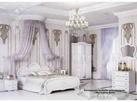 Модульная спальня «Филадельфия» в Новомихайловке - novomihajlovka.mebel-nsk.ru | фото